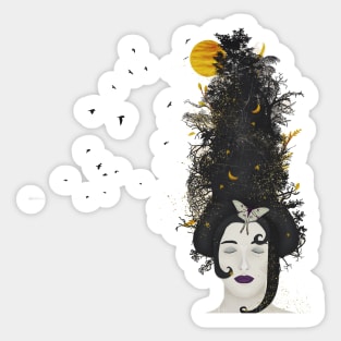 Rococo: The Black Queen Sticker